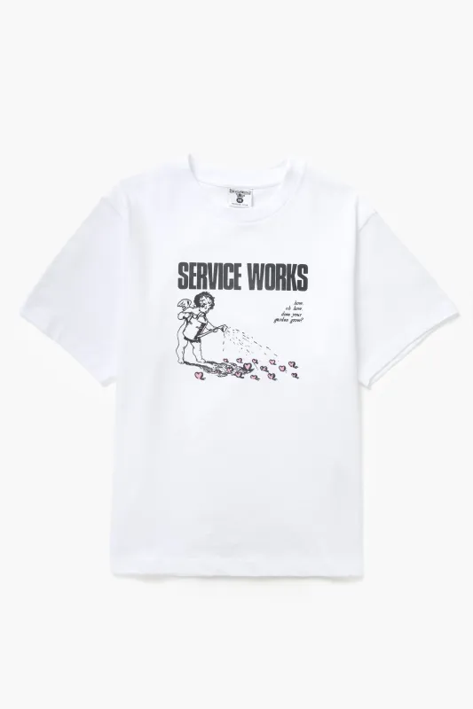 Garden Tee - White sold by Service Works