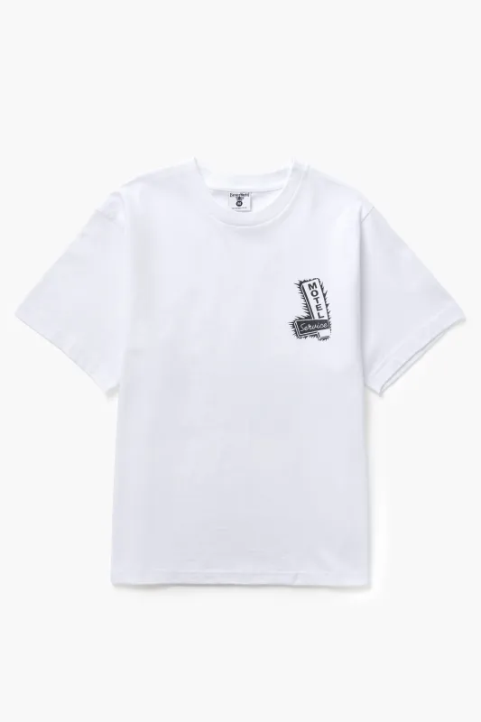 Motel Tee - White sold by Service Works