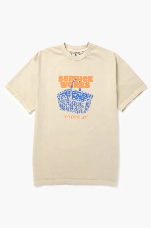 En Plein Air Tee - Stone made by Service Works