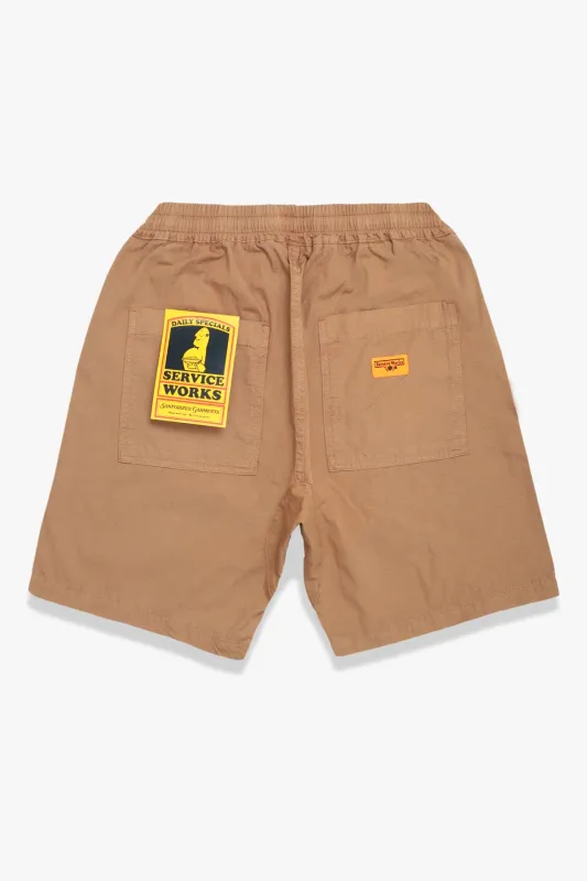 Ripstop Chef Shorts - Mink made by Service Works