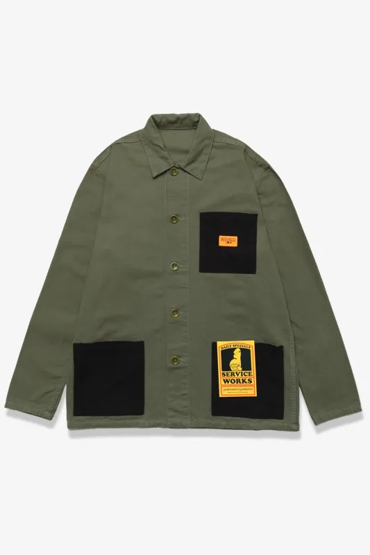 Classic Chore Shirt - Woodland made by Service Works