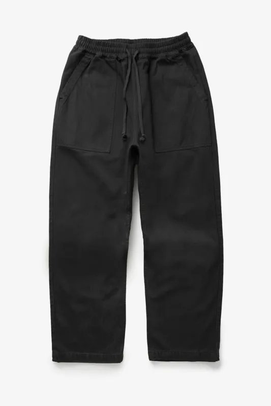 Herringbone Chef Pants - Black made by Service Works