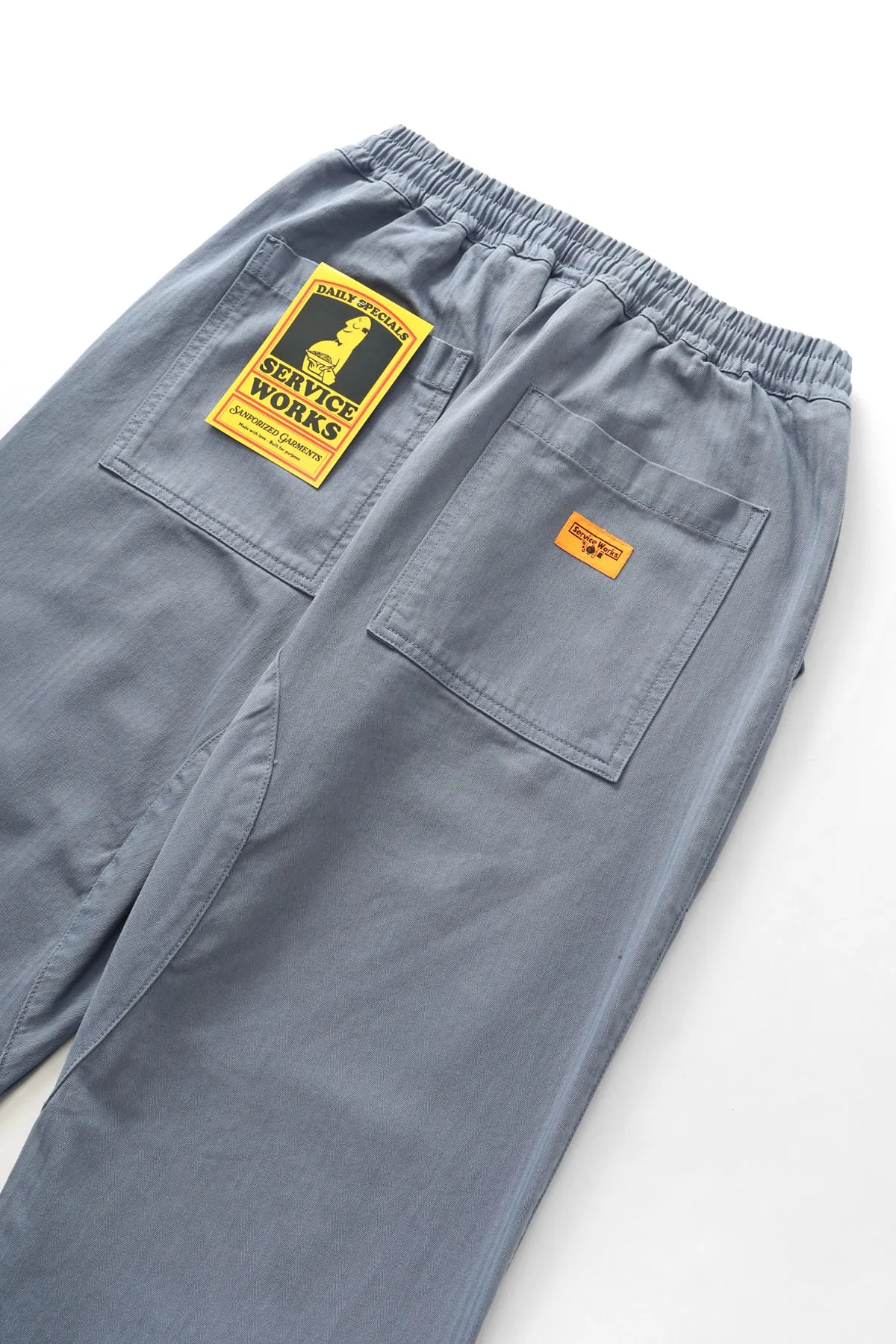 Herringbone Chef Pants - Harbour sold by Service Works product image thumbnail 5