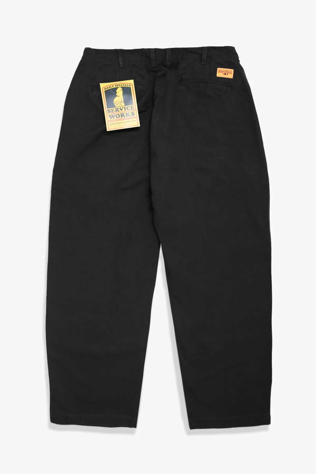 Twill Part Timer Pant - Black sold by Service Works product image thumbnail 2