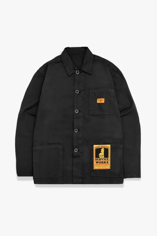 Ripstop Chore Shirt - Black sold by Service Works