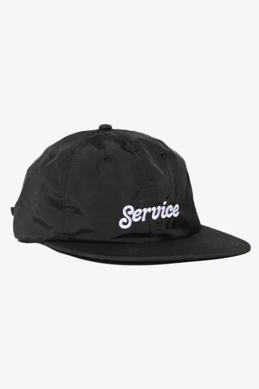 Nylon Service Cap - Black sold by Service Works
