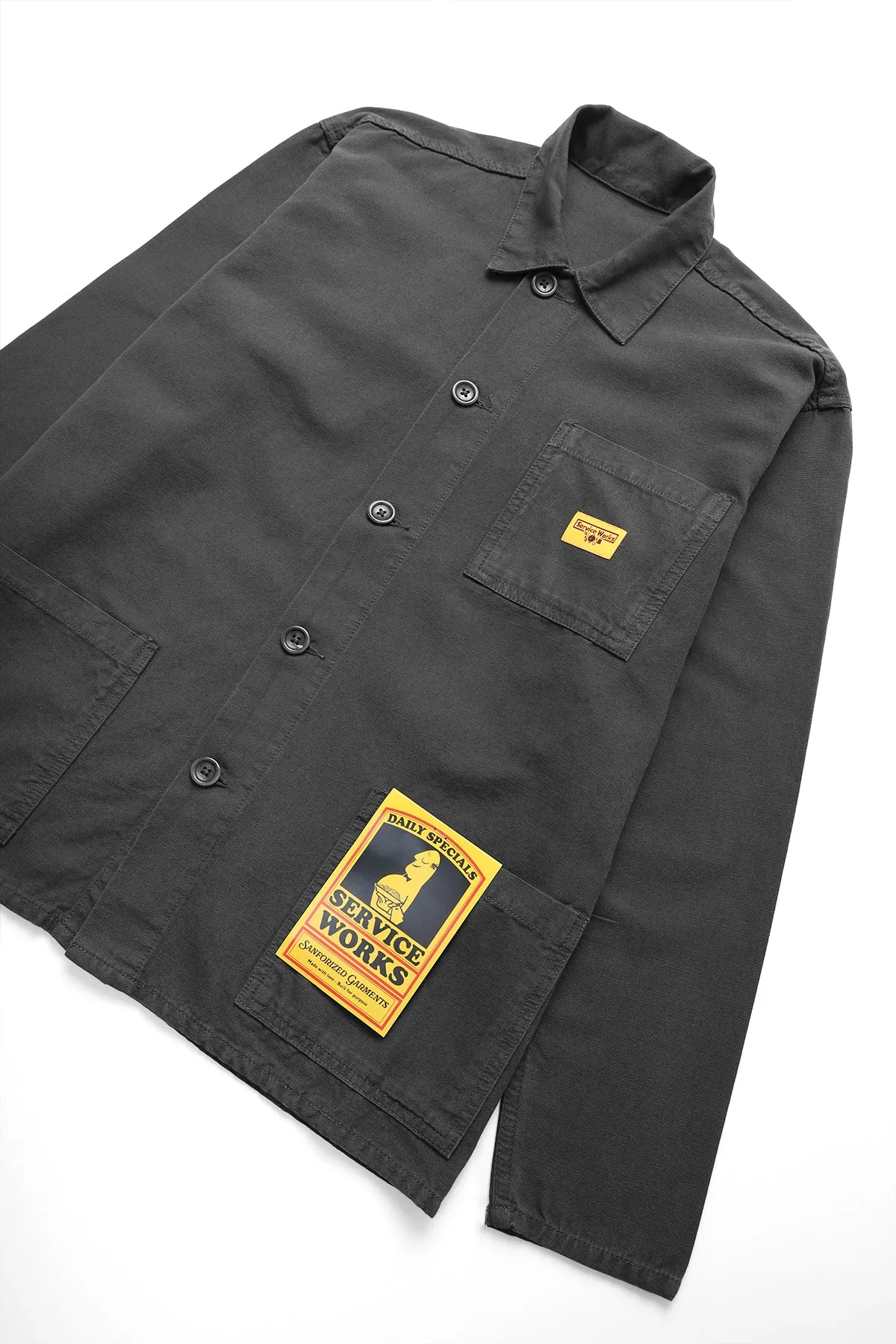 Classic Chore Shirt - Grey sold by Service Works product image thumbnail 2