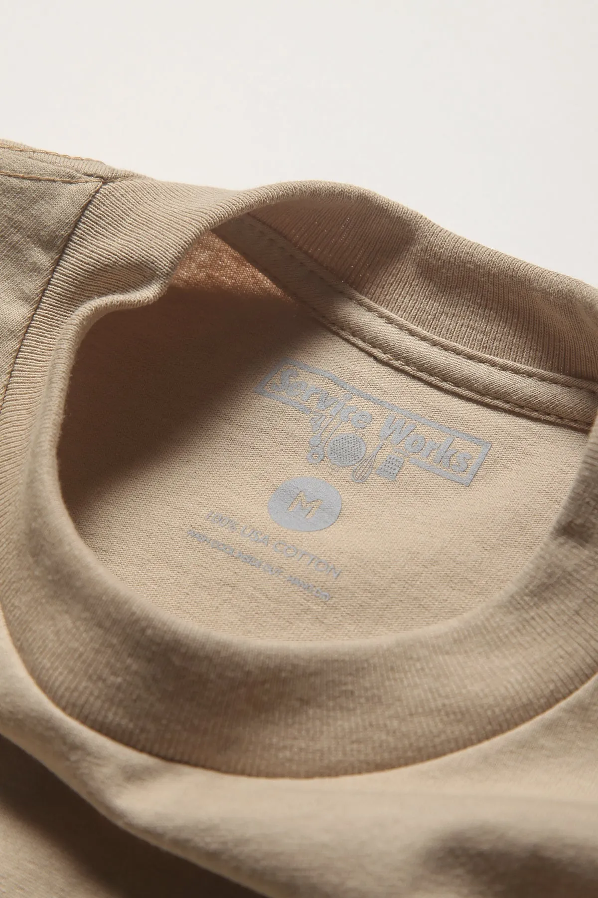 Mind, Body and Soul Tee - Mushroom sold by Service Works product image thumbnail 3