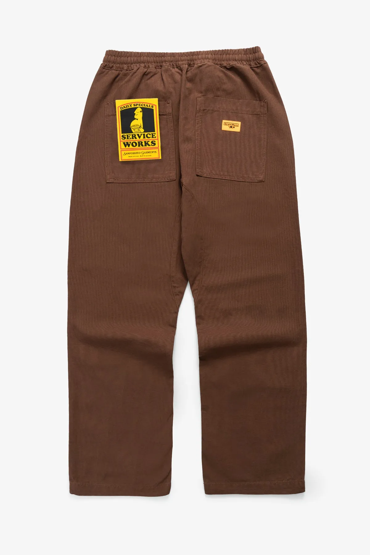 Classic Chef Pants - Brown sold by Service Works product image thumbnail 2