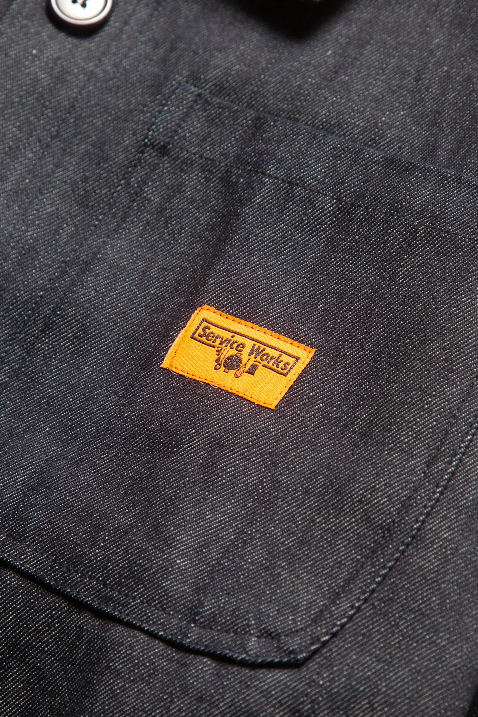 Classic Bakers Jacket - Denim sold by Service Works product image thumbnail 3