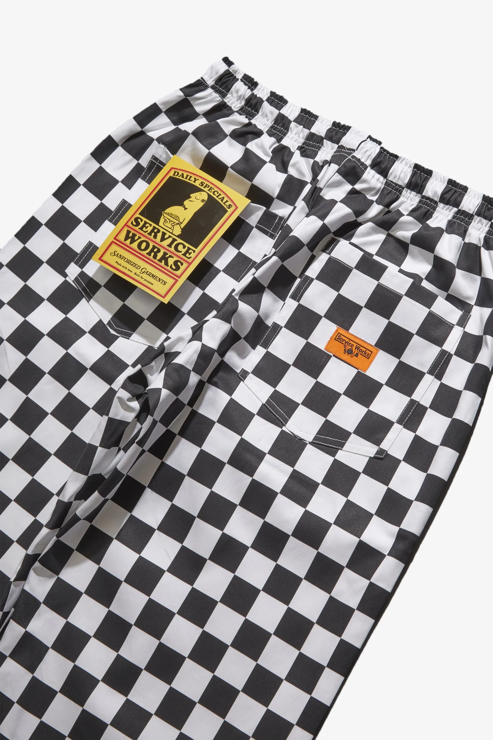 Classic Chef Pants - Checkerboard sold by Service Works product image thumbnail 3