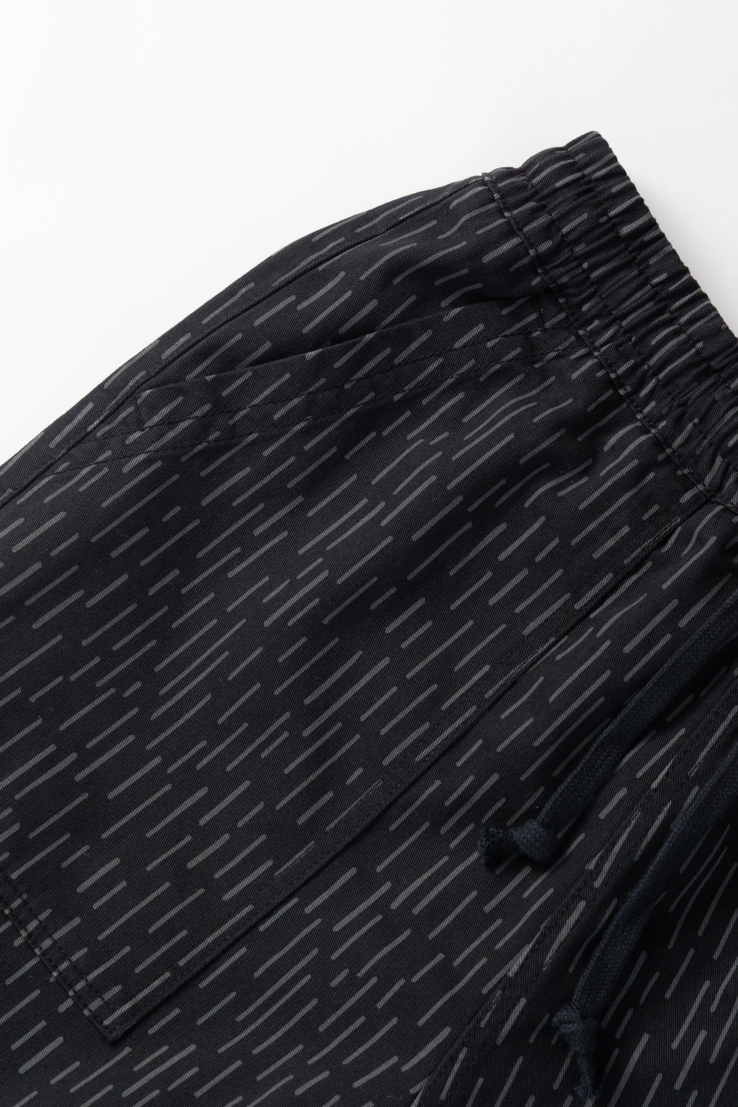 Patterned Chef Shorts - Raindrop Mono sold by Service Works product image thumbnail 4