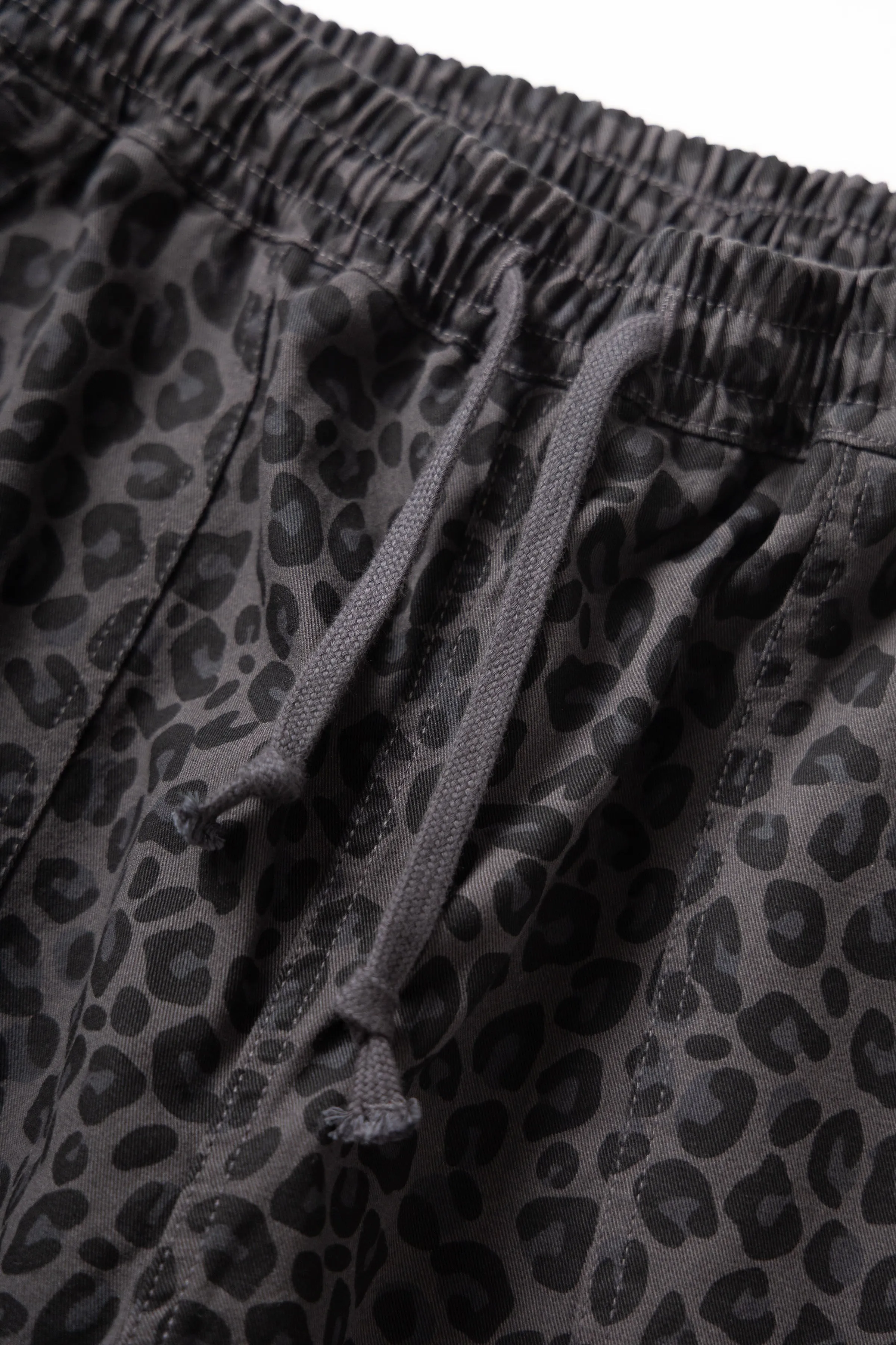 Patterned Chef Shorts - Black Leopard sold by Service Works product image thumbnail 4