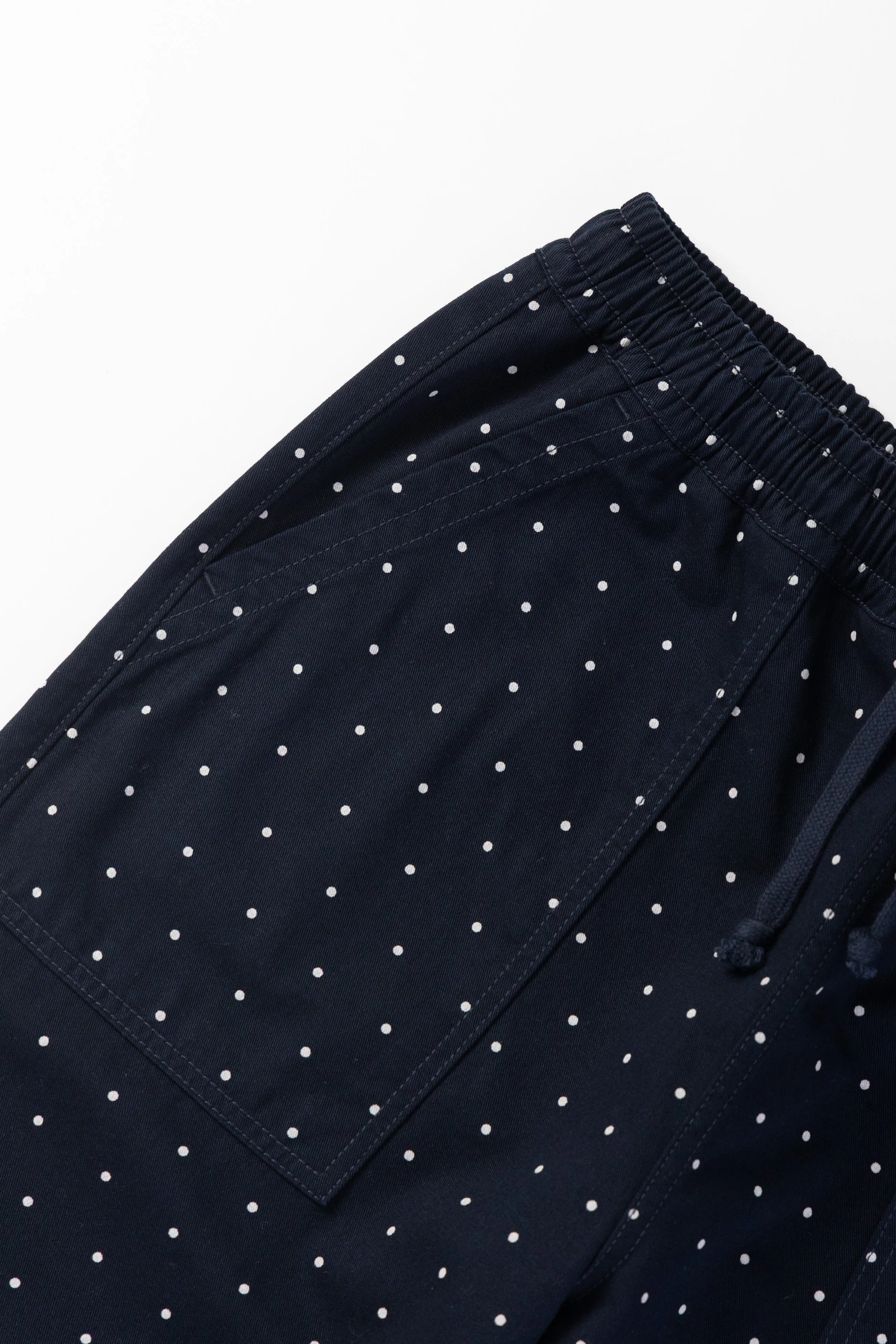 Polka Dot Chef Shorts - Navy sold by Service Works product image thumbnail 3