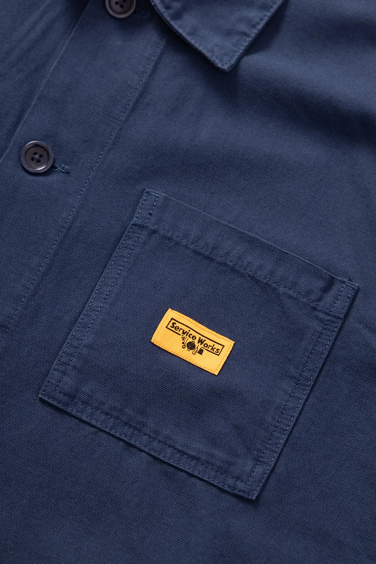 Classic Chore Shirt - Navy sold by Service Works product image thumbnail 4