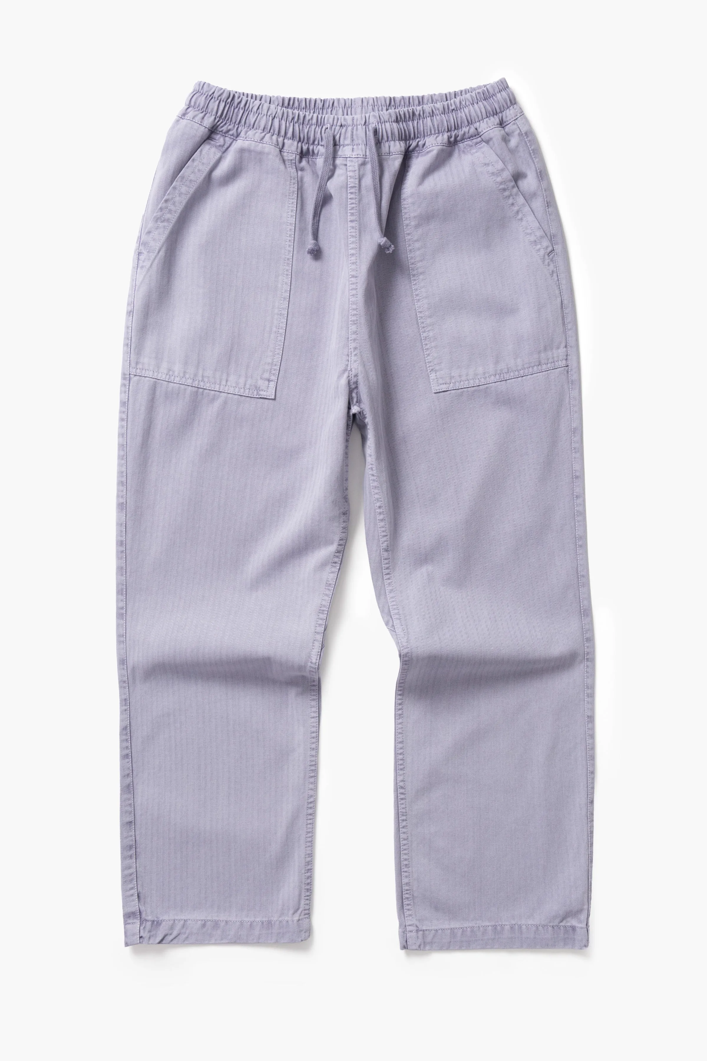 Pigment Herringbone Chef Pants - Lavender sold by Service Works