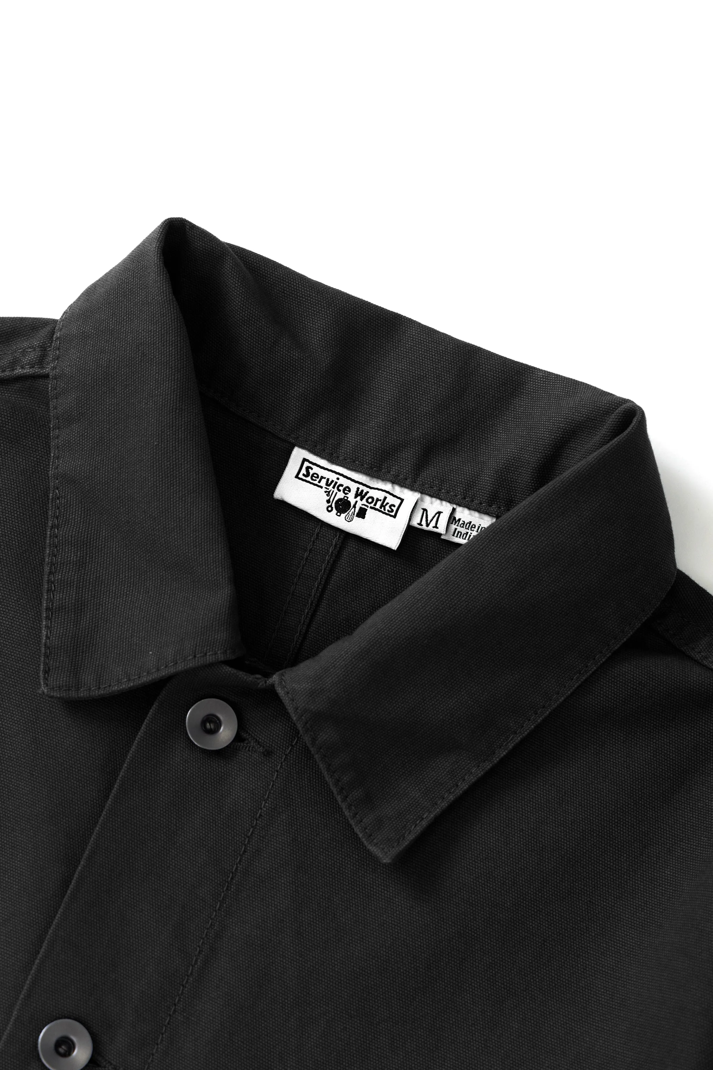 Canvas Overalls - Black sold by Service Works product image thumbnail 2
