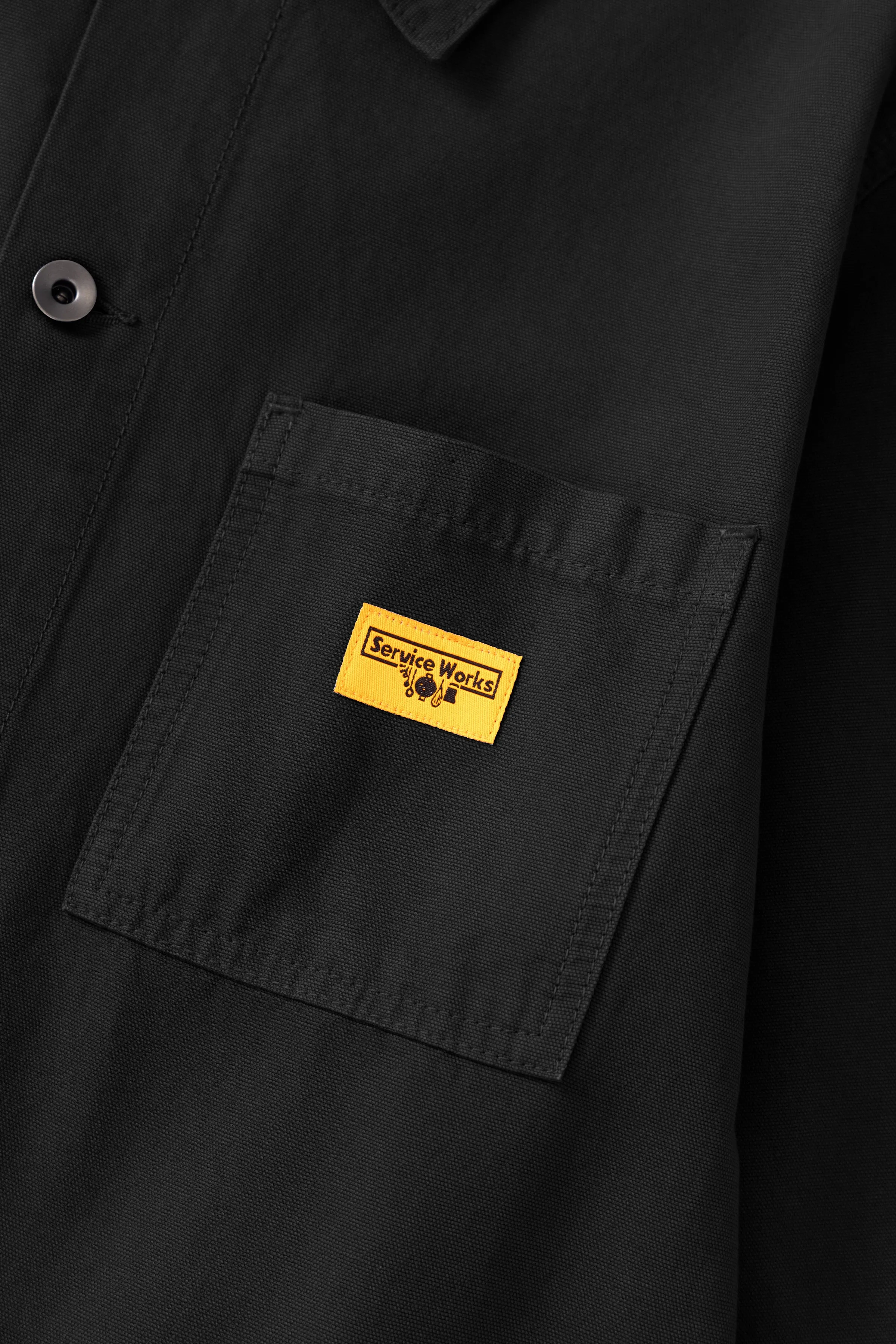 Canvas Overalls - Black sold by Service Works product image thumbnail 5