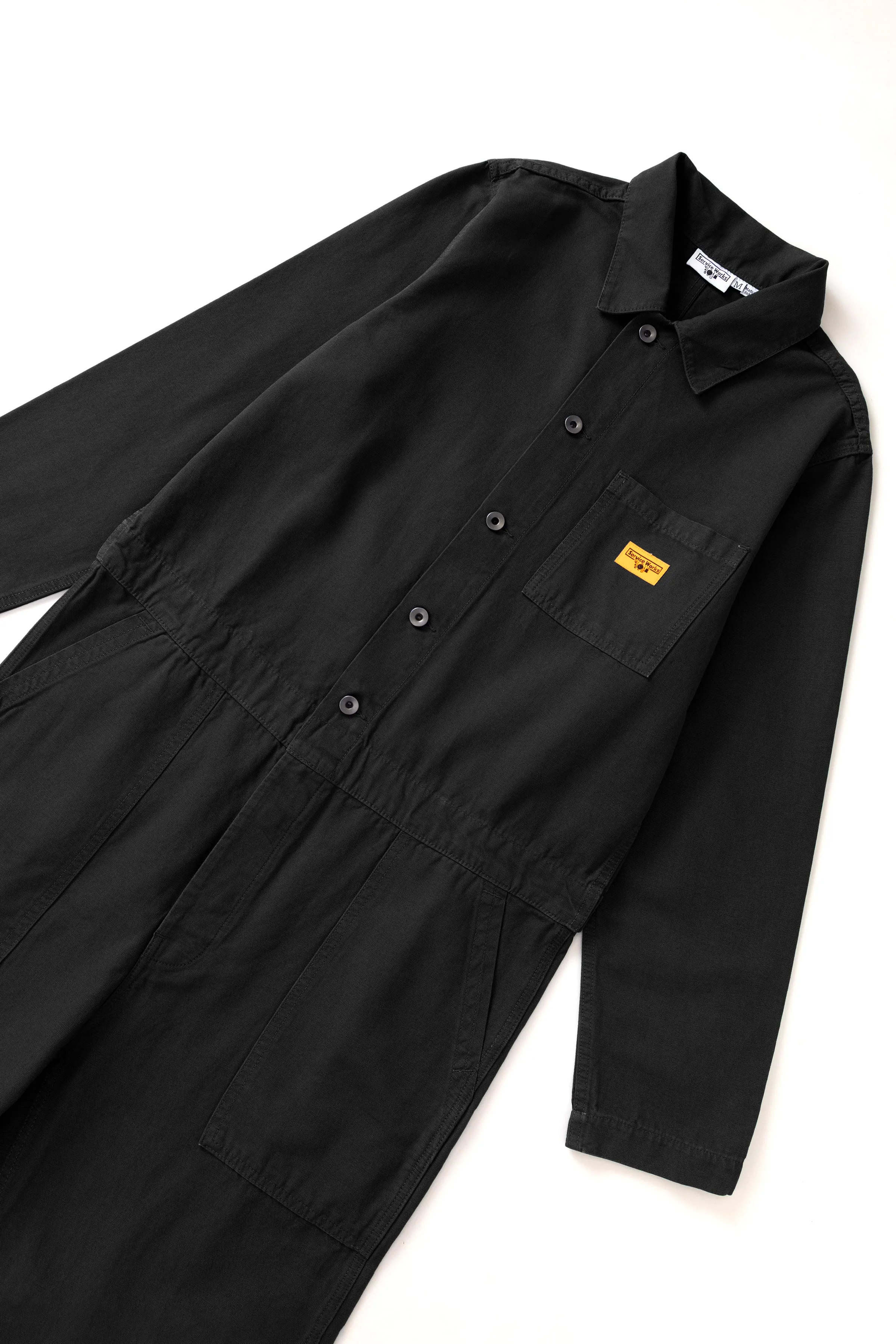 Canvas Overalls - Black sold by Service Works product image thumbnail 3