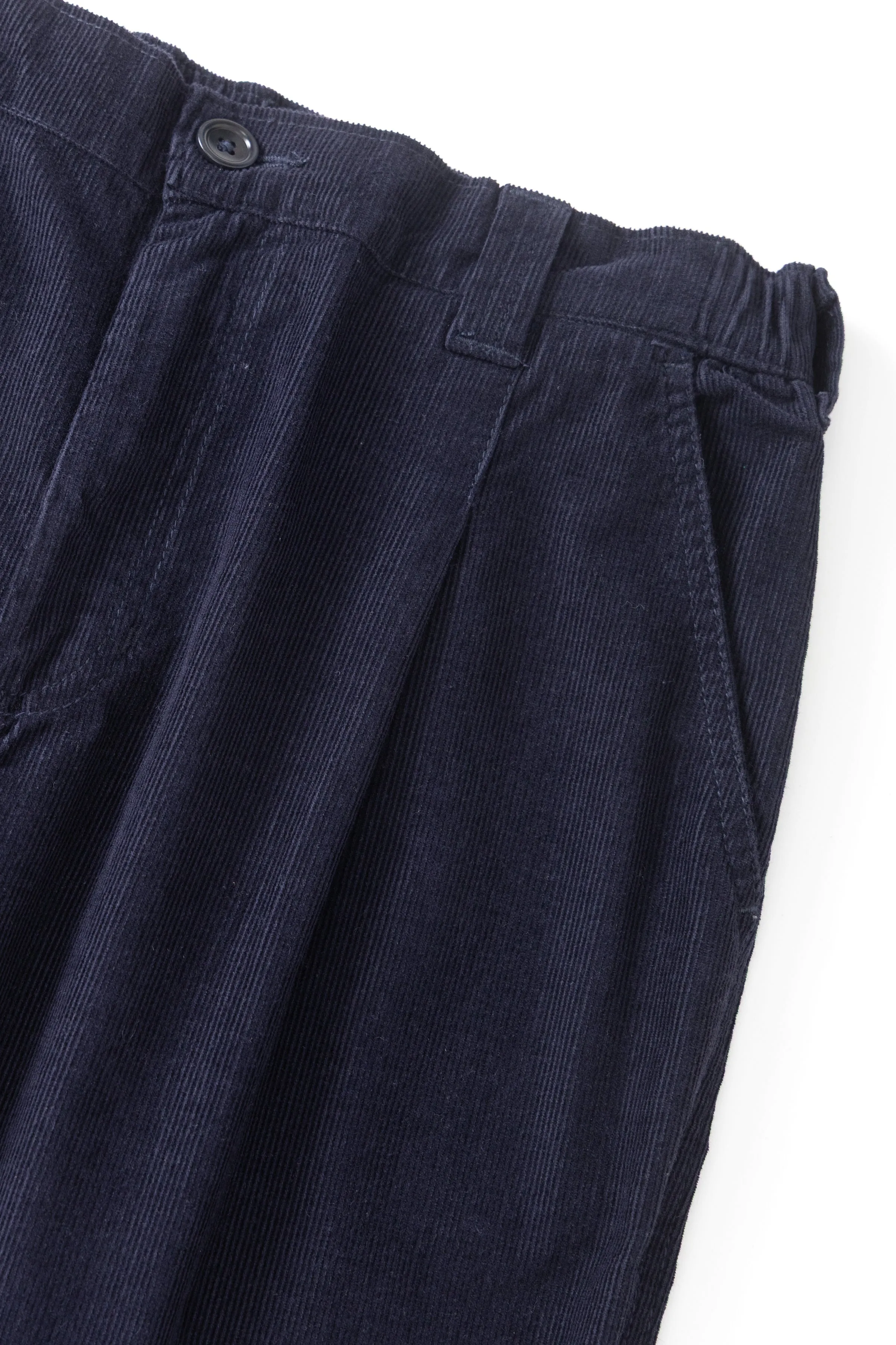 Fine Cord Waiter Pants - Dark Navy sold by Service Works product image thumbnail 3