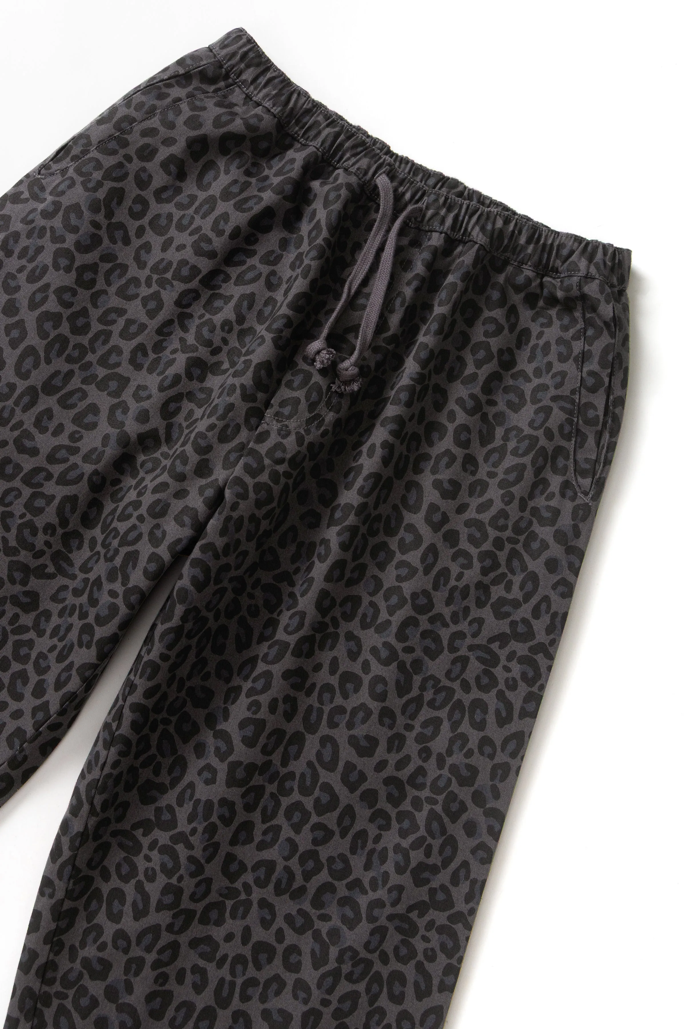 Patterned Easy Chef Pants - Black Leopard sold by Service Works product image thumbnail 2