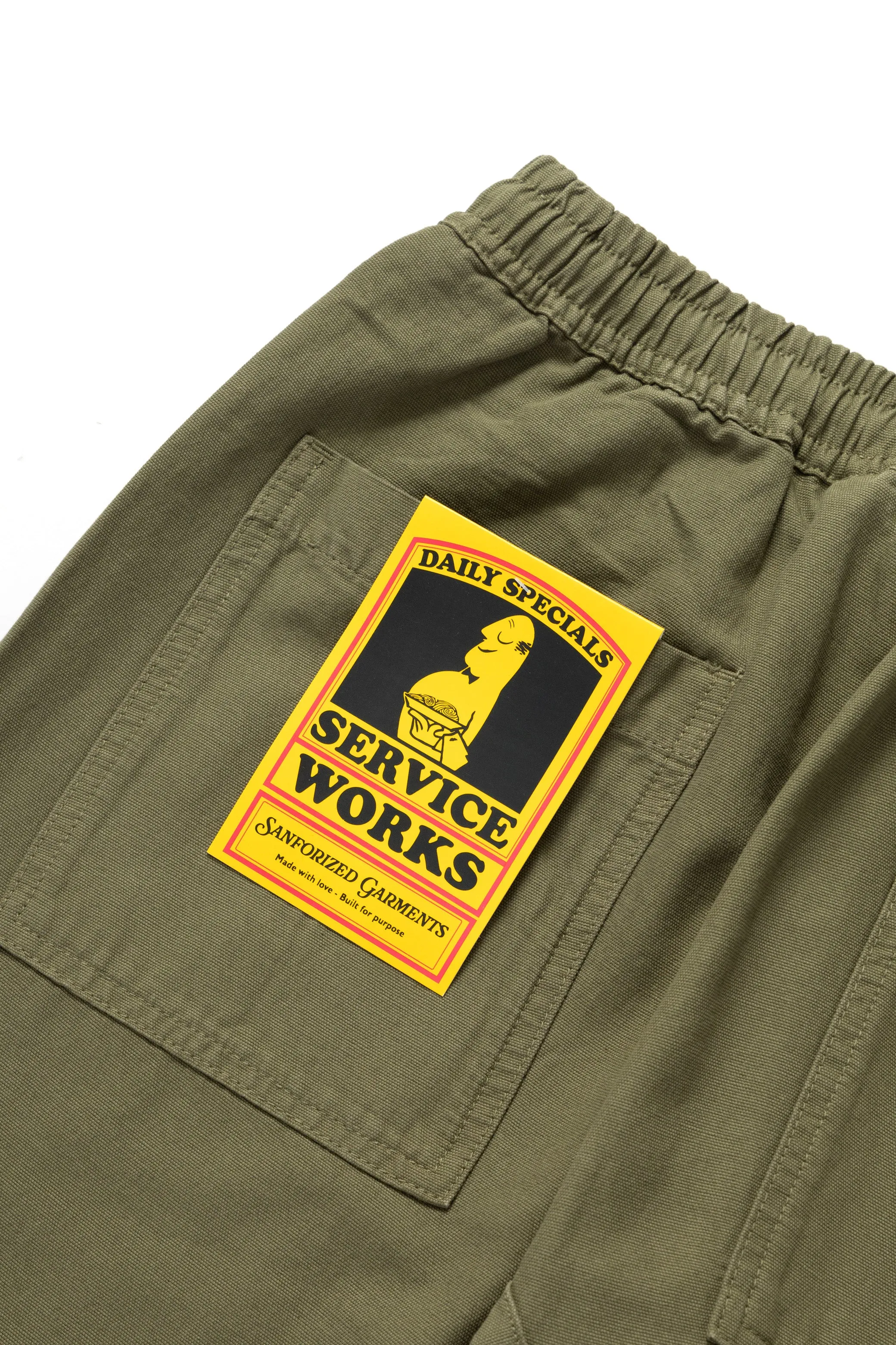 Classic Chef Pants - Olive sold by Service Works product image thumbnail 5