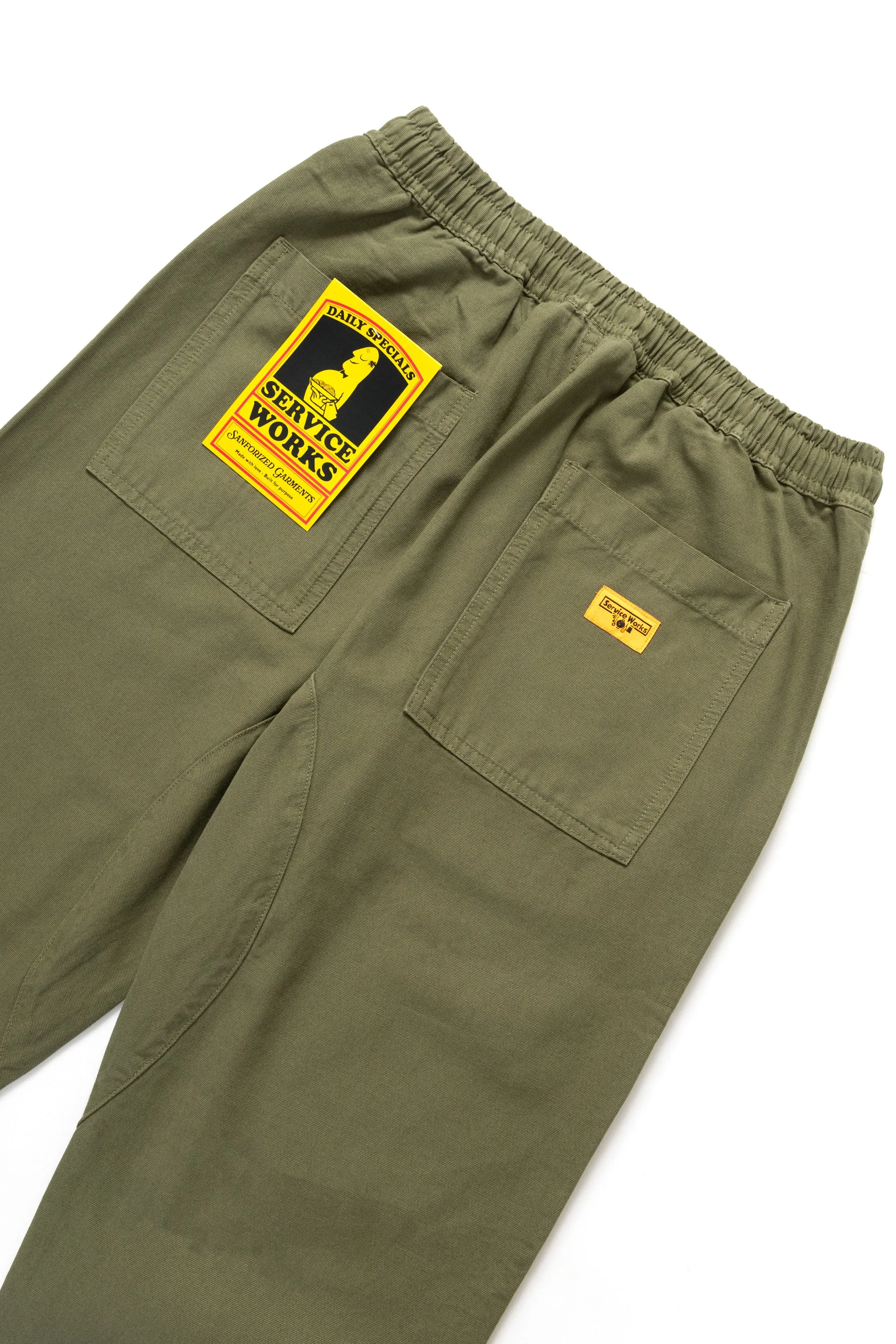 Classic Chef Pants - Olive sold by Service Works product image thumbnail 4