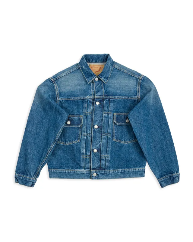 Type 2 1950's Denim Jacket (Unisex) - Two Year Wash sold by Standard & Strange