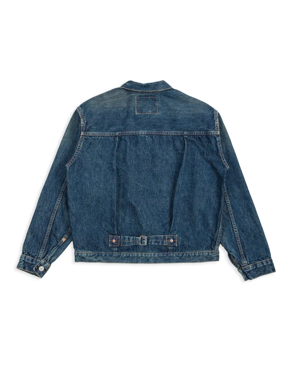 Type 1 1940's Denim Jacket (Unisex) - Used Wash sold by Standard and Strange product image thumbnail 2