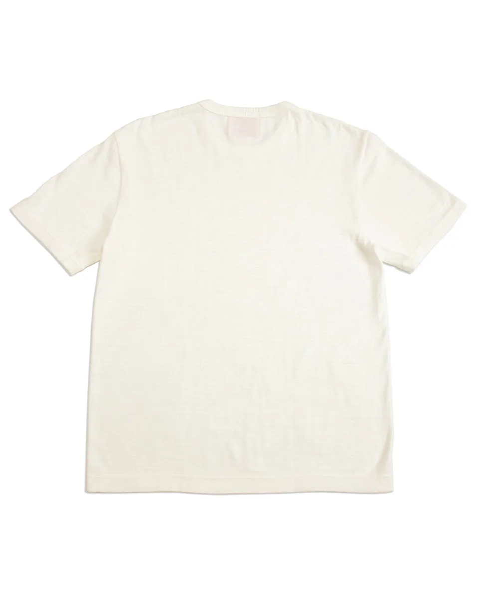 Wakayama Special Loopwheel Tee - Cream sold by Standard and Strange product image thumbnail 2