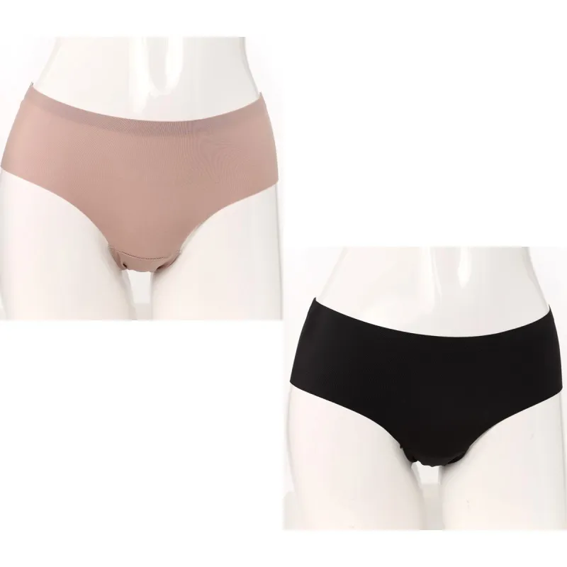 Ladies 2 Pack Laser Bonded Boyleg - Two Tone sold by Edgars 