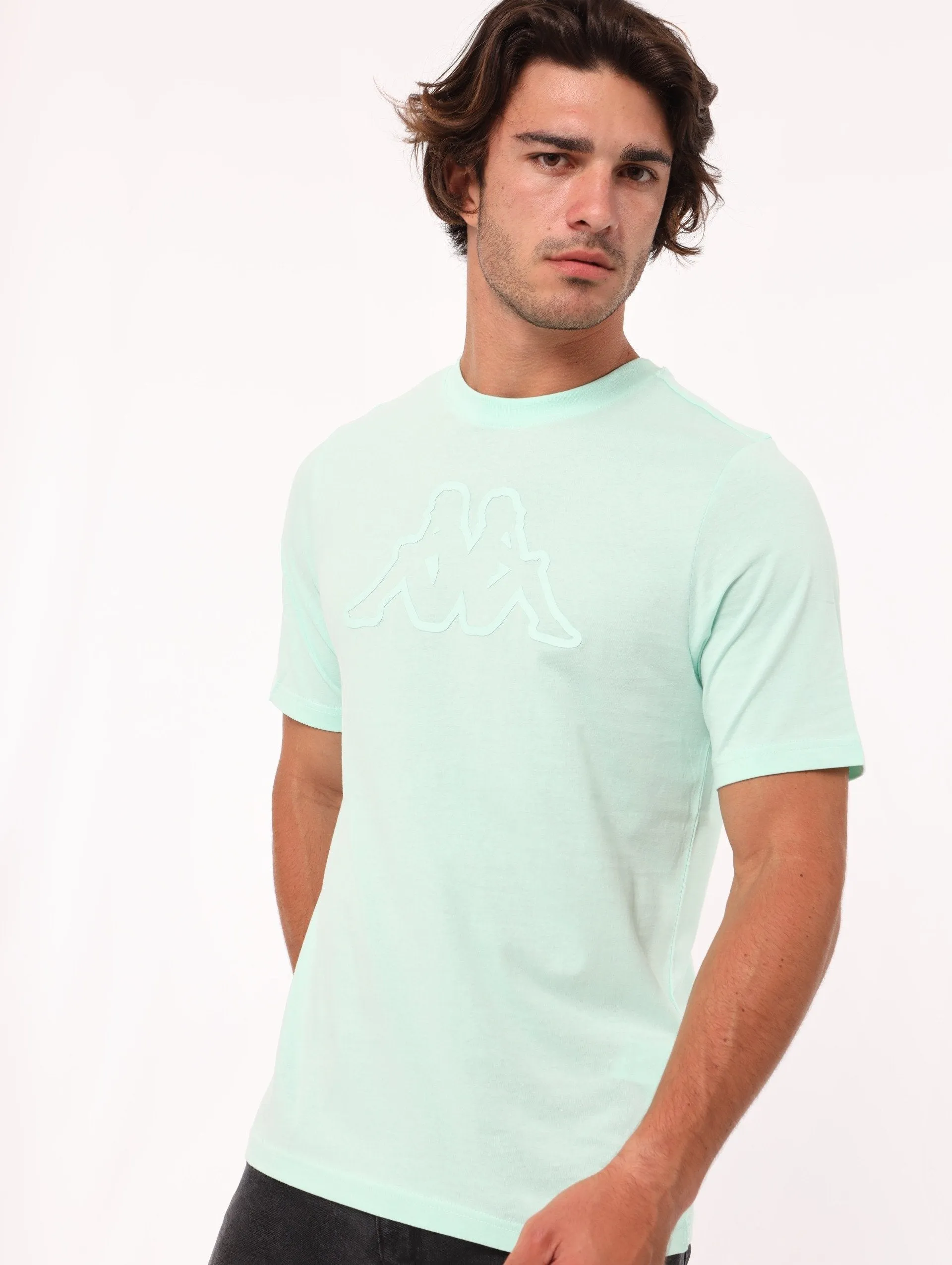 Men's Logo Coly Tee - Greenwater sold by Edgars