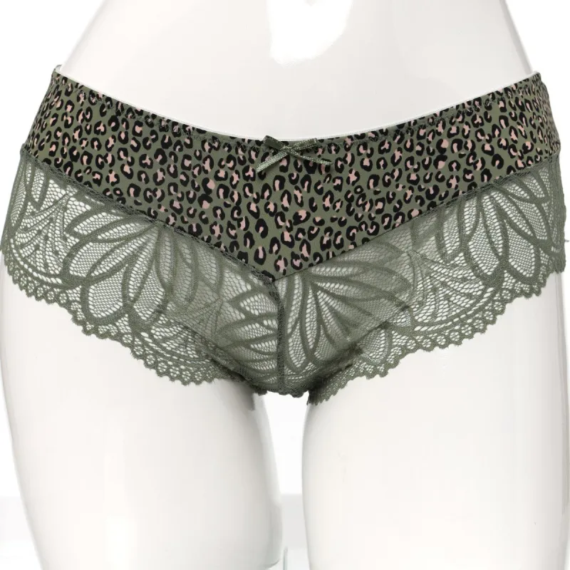 Ladies Lace Boyleg - Animal sold by Edgars