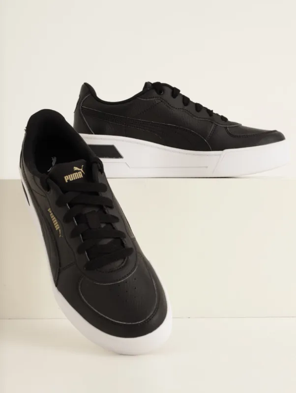Ladies Skye Wedge Sneaker - Black sold by Edgars 