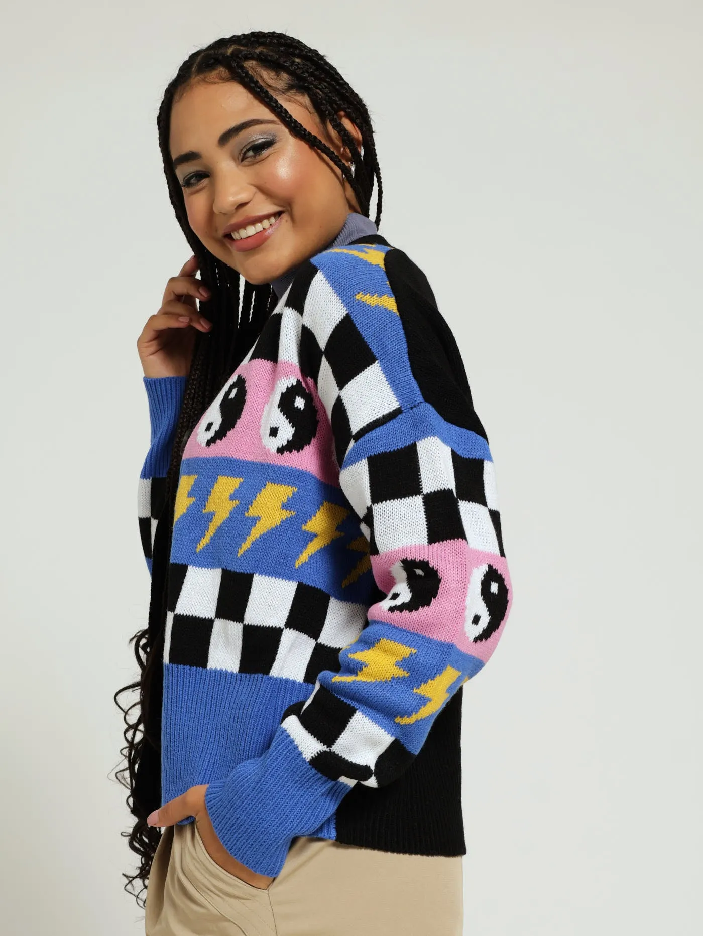 Racer Bolt Cardigan sold by Edgars product image thumbnail 2