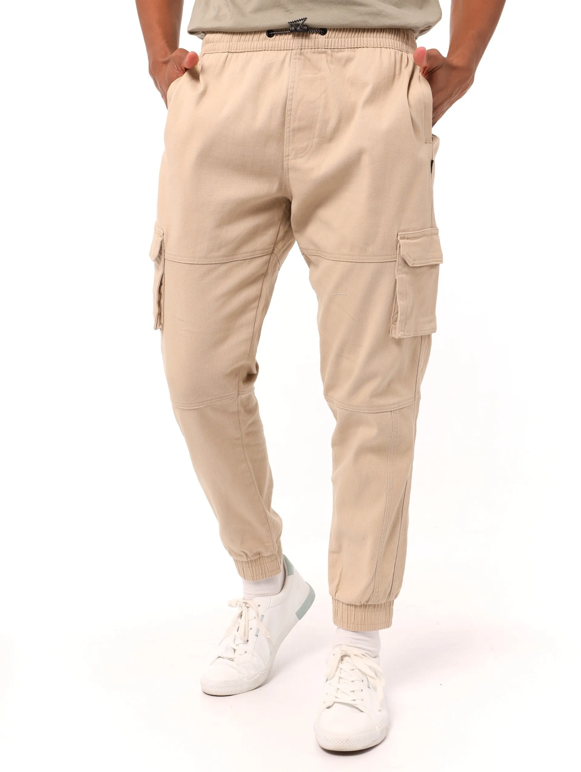 Men's Utility Cargo Jogger - Light Stone sold by Edgars