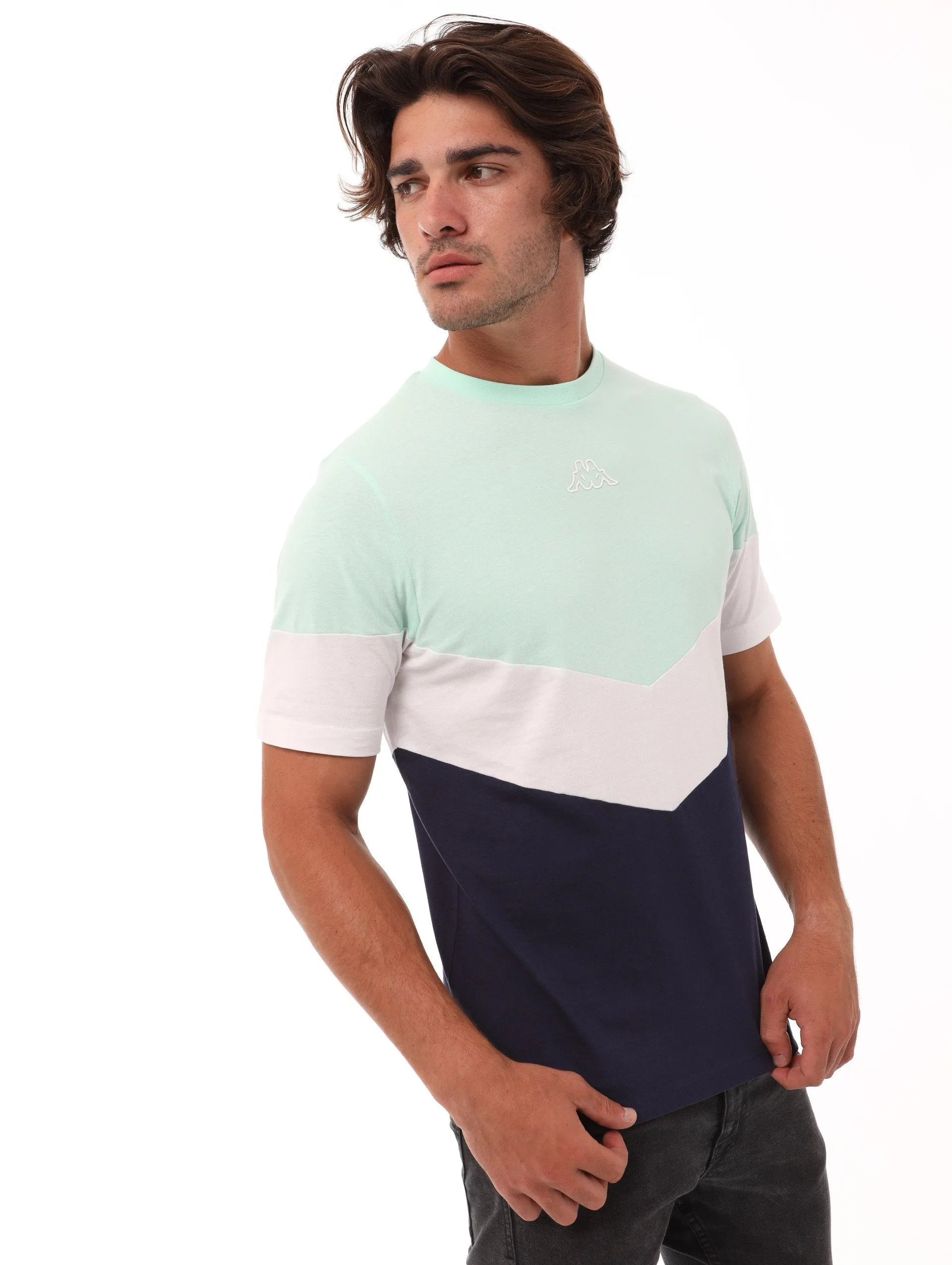 Men's Logo Cross Tee - Greenwater sold by Edgars