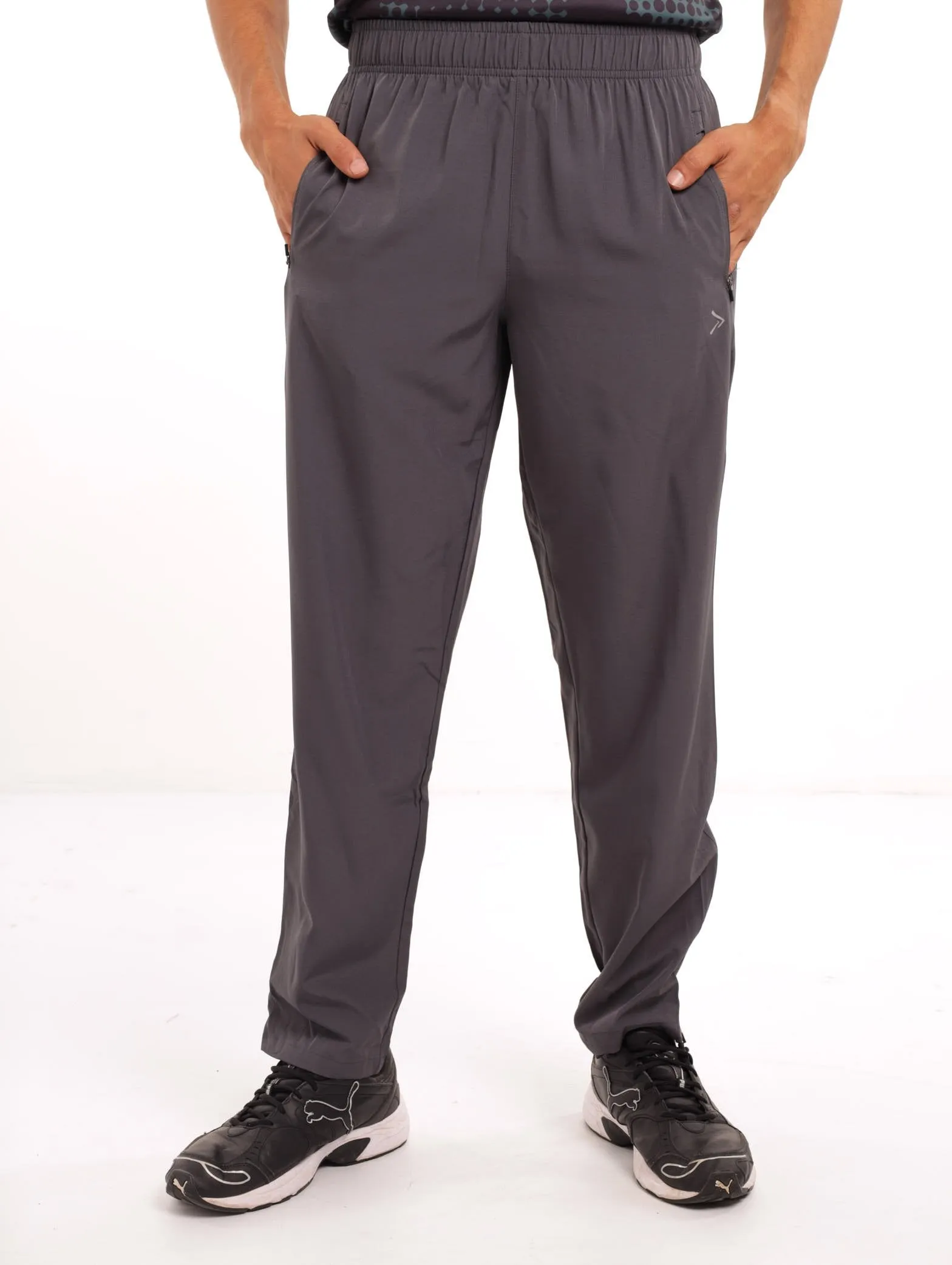 Men's Woven Stretch Pants - Grey sold by Edgars