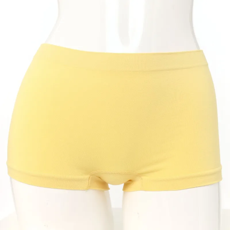 Ladies 3 Pack Seam Free Boyleg - Light Yellow sold by Edgars 