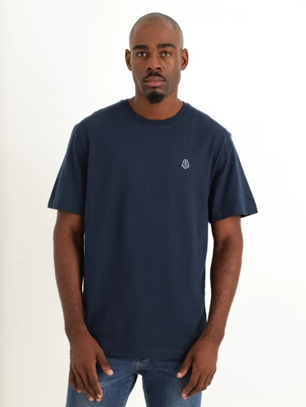 Men's Basic Crew Tee - Navy sold by Edgars 