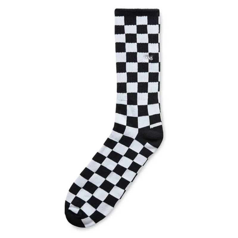 Men's 1 Pack Checkerboard Anklet Sock - Black/grey made by Vans