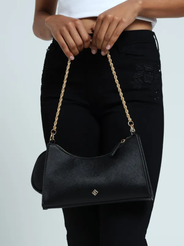 Adreddia Crossbody Bag - Black sold by Edgars