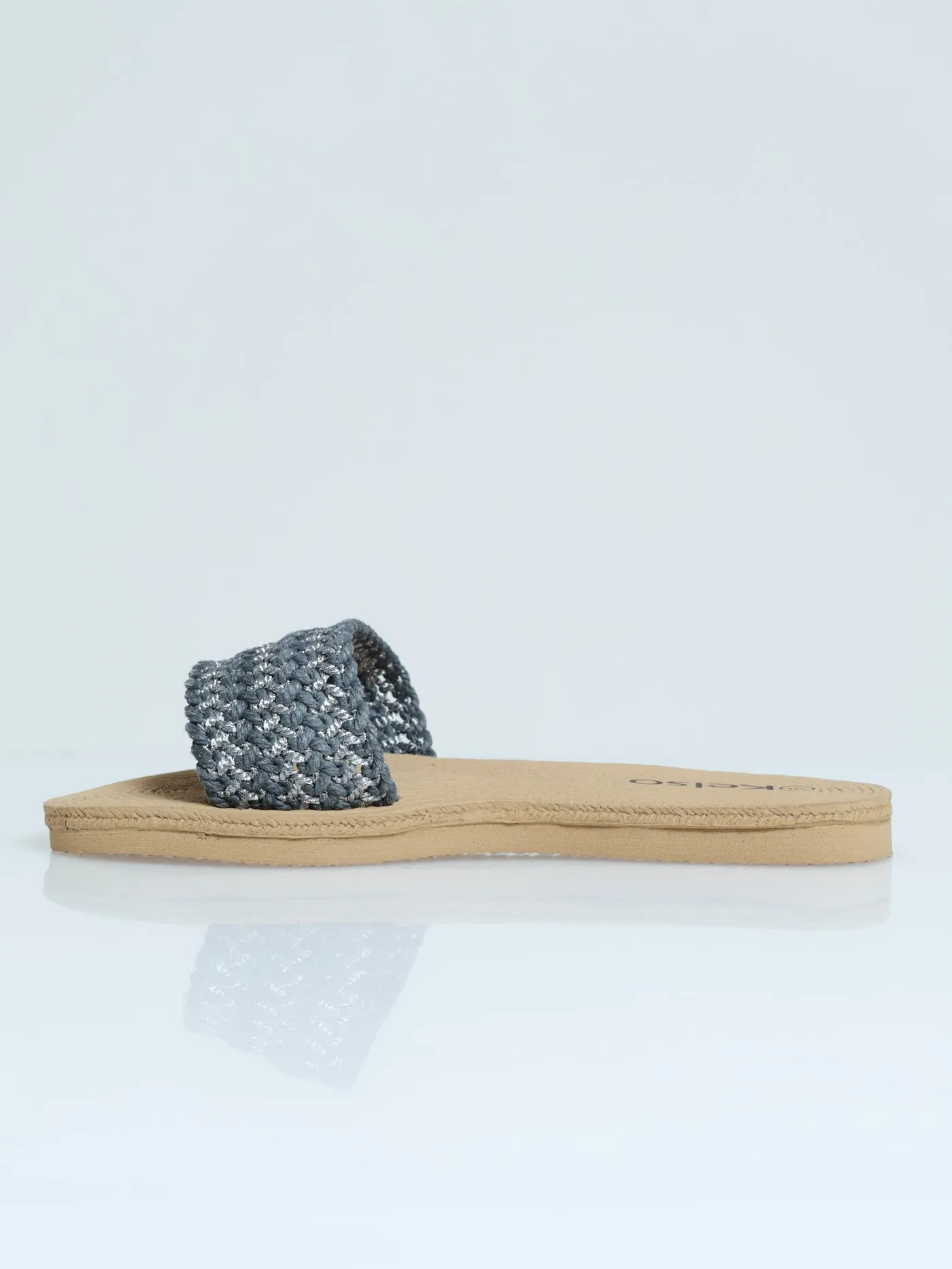 Single Band Mule Sandal - Grey & Pewter sold by Edgars product image thumbnail 3