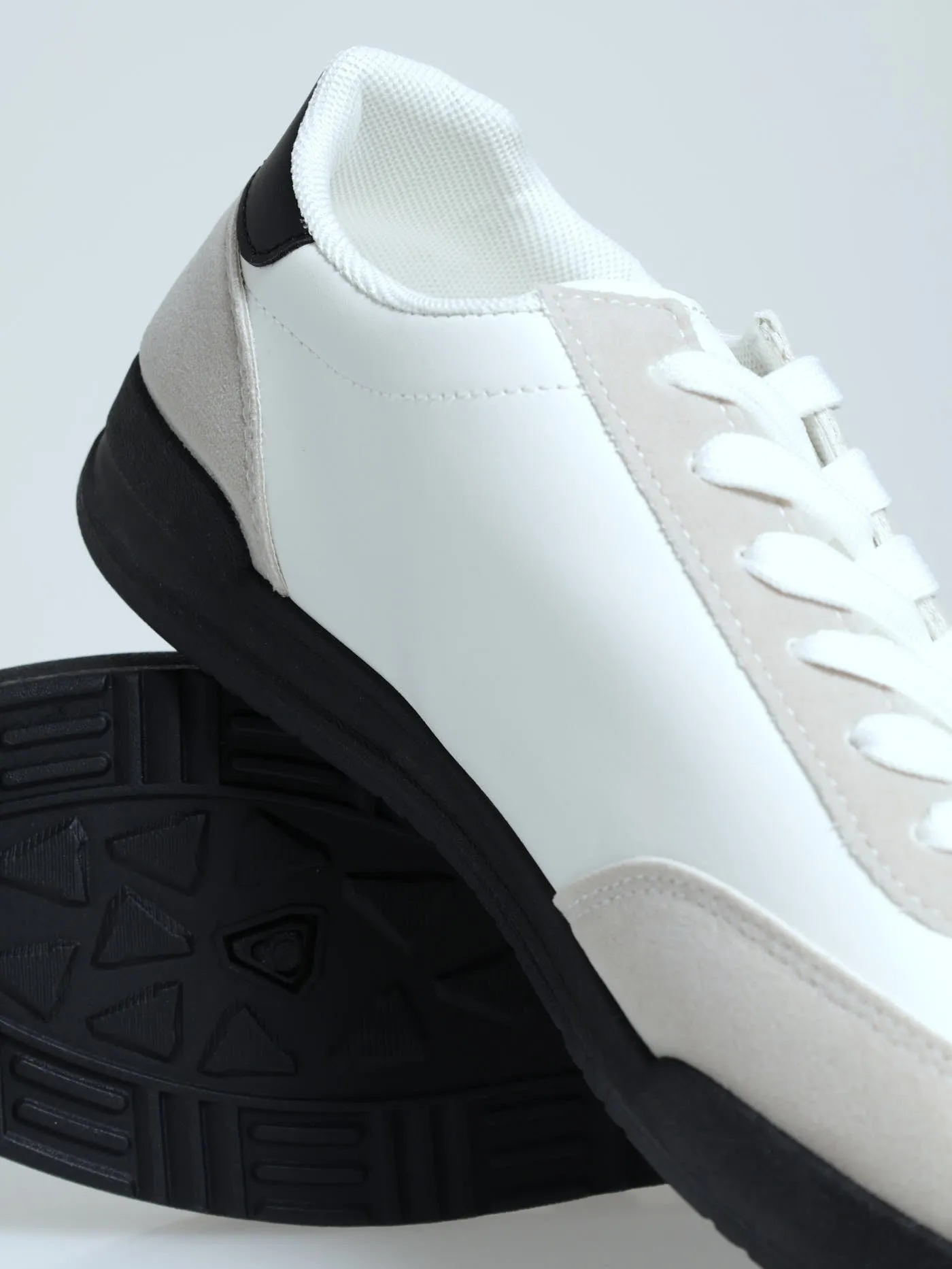 Suede Combo Sneaker - White/Grey sold by Edgars product image thumbnail 5