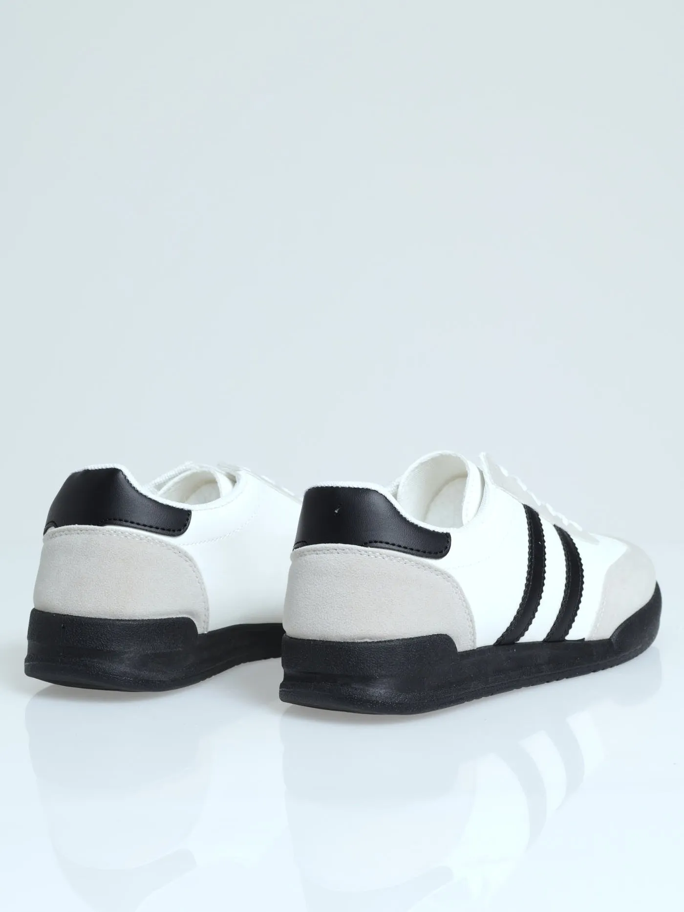 Suede Combo Sneaker - White/Grey sold by Edgars product image thumbnail 4
