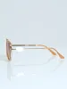 Milky Taupe Aviator Sunglasses - Gold sold by Edgars