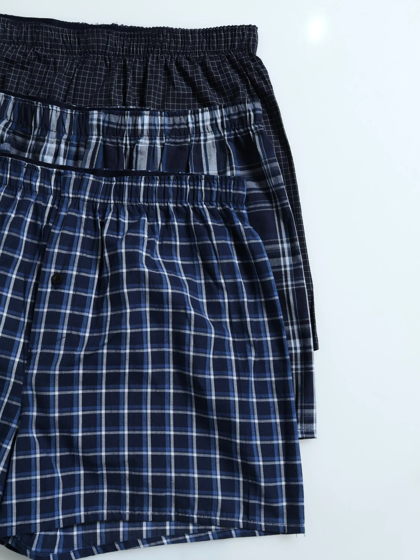 3 Pack Boxers - Blue sold by Edgars