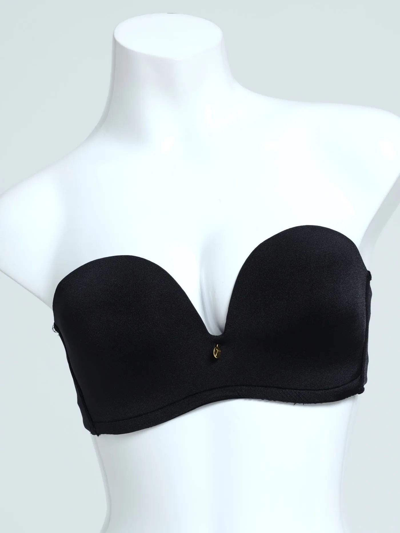 Strapless Plunge Bra - Black sold by Edgars
