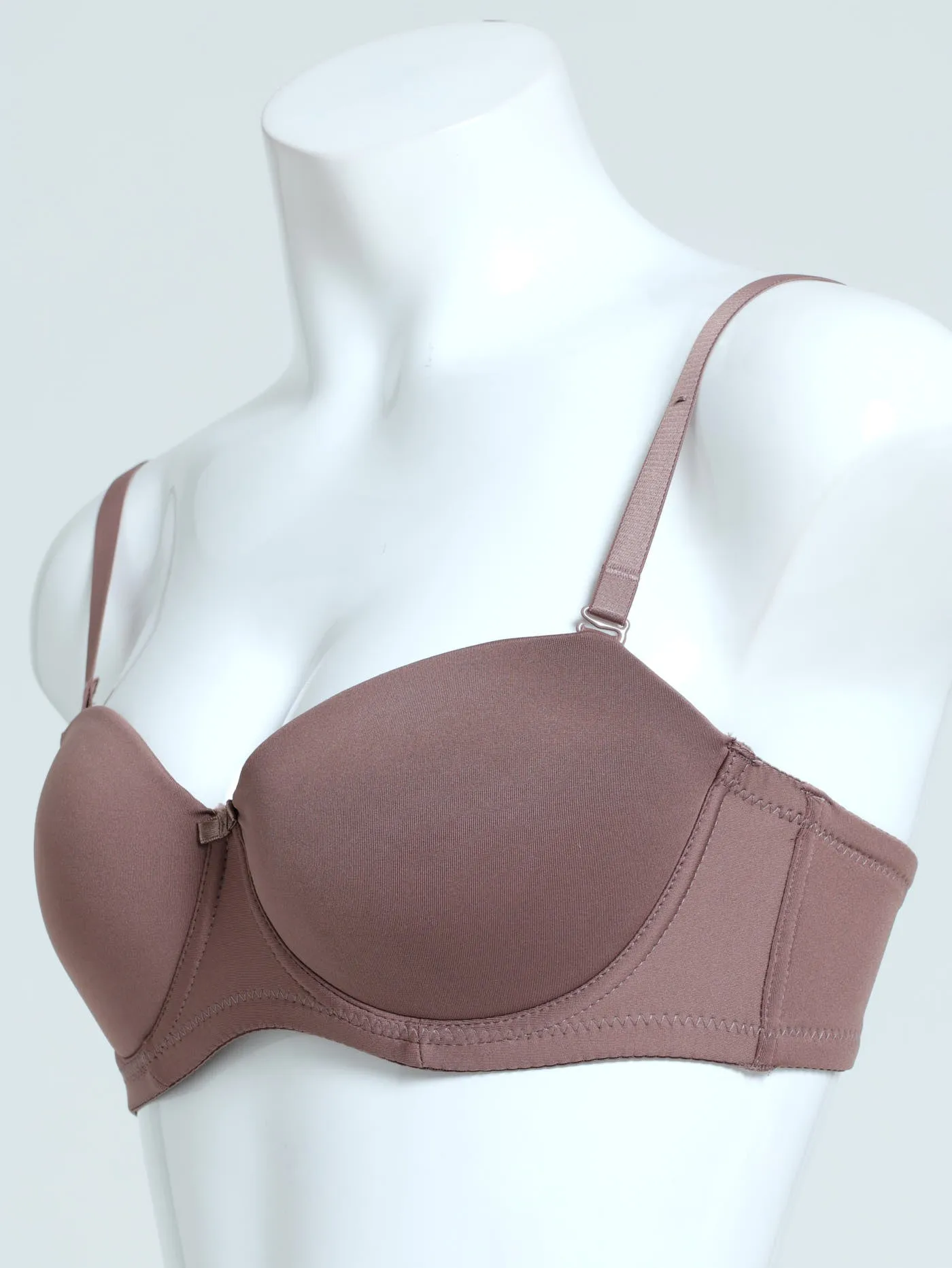 1-Up 2 Pack Multiway Bra - Mocha/Black sold by Edgars product image thumbnail 2