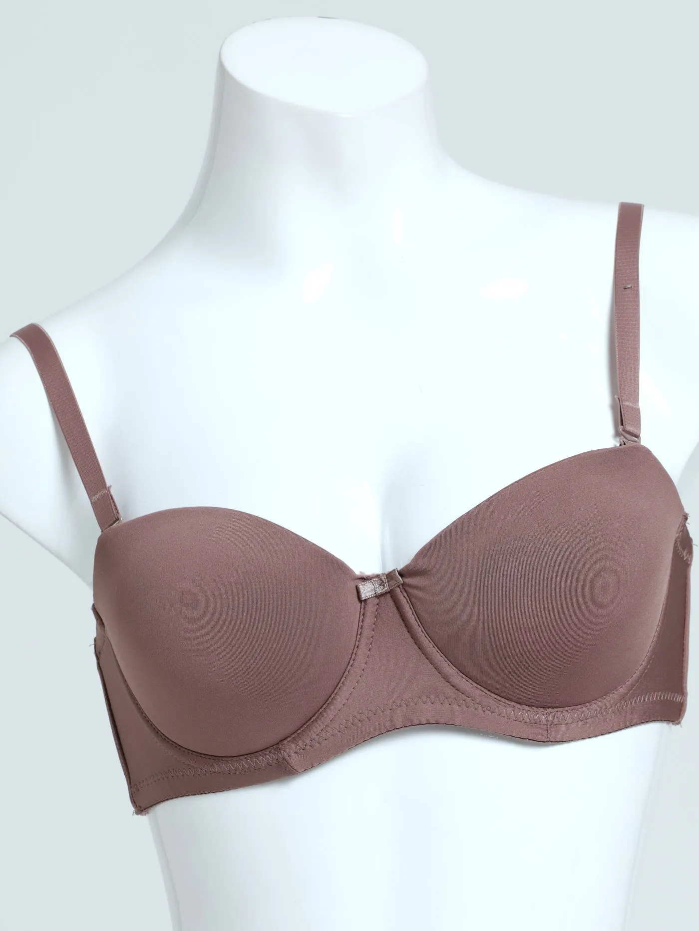 1-Up 2 Pack Multiway Bra - Mocha/Black sold by Edgars